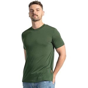 100% Merinoshirt voor heren - Ademend, lichtgewicht T-shirt met korte mouwen voor buiten en dagelijks gebruik