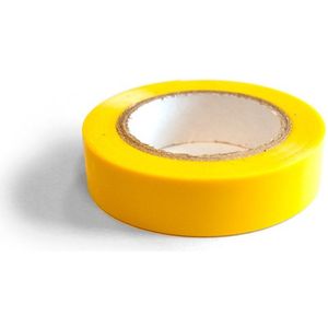 Isolatie tape geel 10 meter