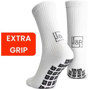 Jacob & Roy's - Gripsokken - 3 Paar - Gripsokken Voetbal - Sportsokken - Hardloopsokken - Tennissokken - Antislip Sokken - Grip Socks - Maat 39-42