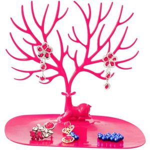 Soroh® - Sieradenhouder - Sieraden display Hertengewei - Sieradenboompje - Sieraden- Oorbellen Houder - Standaard - Hert - Organizer - Roze