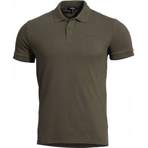 Pentagon Moth Piquet Korte Mouw Poloshirt Bruin M Man