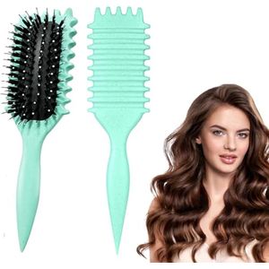 Krulborstel voor fijne krullen en volumestijlen