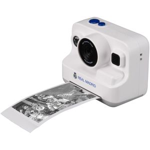 Real Madrid Instand Camera - Incl. 3 fotorolletjes - Wit
