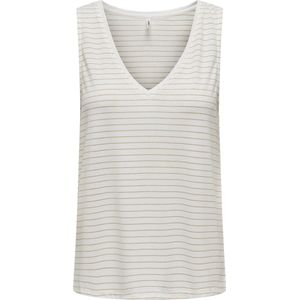 ONLY - ONLSTEFFI LIFE S/L GLITTER TOP CS JRS - Meisjes - Blouses