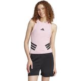 adidas - Tanktop - Zwart - Katoen/Elastaan
