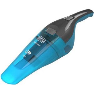 Black & Decker Accu Stofzuiger Nat/Droog - Stofzuiger - Blauw - Zwart