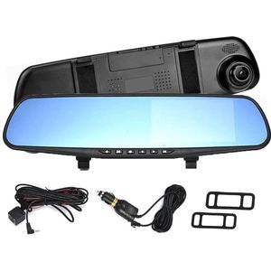 Lexium Dashcam voor auto - Dashcam - Dashcam voor auto voor en achter - Dashcam voor en achter - Dashcam voor en achter draadloos - Dual dashcam