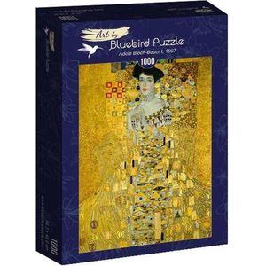 Gustave Klimt - Adele Bloch-Bauer I, 1907 (1000 stukjes, kunst puzzel)