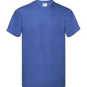 Konings Blauw 2 Pack t-shirt Fruit of the Loom Original maat S