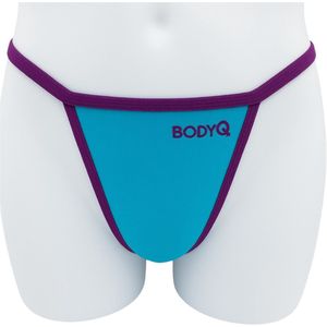 BodyQ Sexy Heren String – Blauw/Paars – Erotische Herenlingerie – Maat L