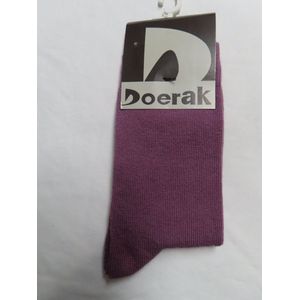 Sokken - 2 Pack - Unie - Lila - Effen - 31 / 33