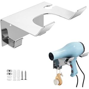 Hairdryer Holder / Hairdryer Holder and Hair Straightener - Hair Dryer Holder, Curling Iron and Hair Straighteners Holder