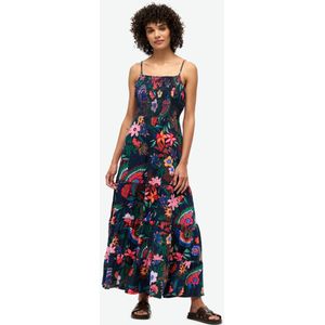 Superdry - Smocked Cami - Lange Jurk - Zonder Mouwen