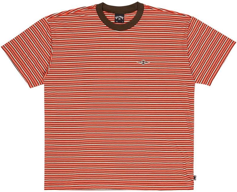 Billabong - Baxter - T-shirt - Geverfd Gestreept - Korte Mouwen