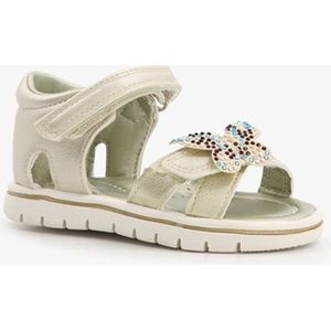 Blue Box meisjes sandalen met vlinder - Goud - Maat 25