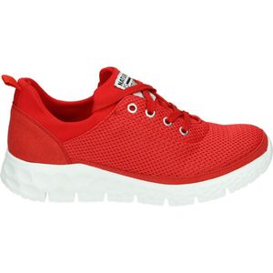 Mephisto - WING STREET - Lage sneakersDames sneakers - Kleur: Rood - Maat: 38.5