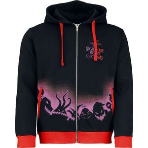 The Nightmare Before Christmas Ghostlike Charm Heren Vest met capuchon - meerkleurig - S