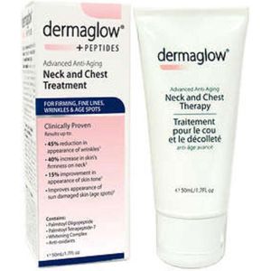 Dermaglow +PEPTIDES Advanced Anti-Aging Neck and Chest Treatment 50ml