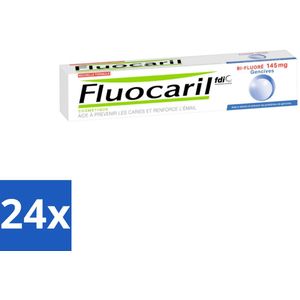 Fluocaril - Tandpasta - Met Fluoride - 75 ml - Voordeelverpakking - 24 stuks