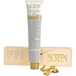 6O (6.7) Blond donkere matte Screen Cream verf Dorado Color Cream 100 ml