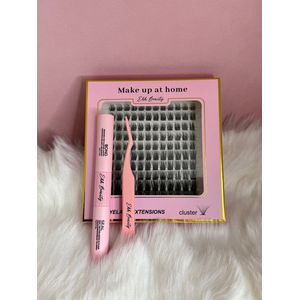 EHH BEAUTY -Lash Box - Wimper Set - Tweezer - Bond en Sealer - 144 stukjes