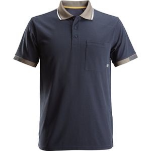 Snickers 2724 AllroundWork, 37.5® Polo Shirt met Korte Mouwen - Donker Blauw - XXL