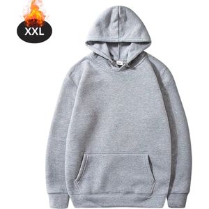 Bovista Hoodie Heren - Sweaters - Sweater - Warme Trui - Met Capuchon - Lichtgrijs - S