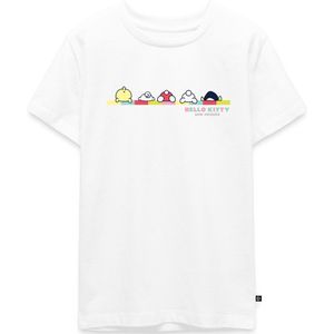 Hello Kitty En Vrienden Achterste Premium T-Shirt Tiener