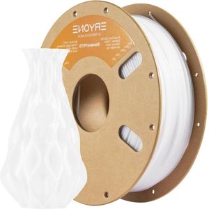 3D-printer filament PETG 1 kg +/-003 mm wit 175 mm diameter.