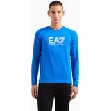 Ea7 Emporio Armani 6dpt64_pjvqz T-shirt Met Lange Mouwen Blauw 3XL Man