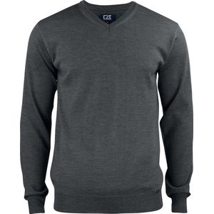 Cutter & Buck - Everett V-Neck - Trui - Cashwool®-kwaliteit - Merino Wol