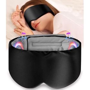 Slaapmasker Bluetooth - Slaap Koptelefoon - Bluetooth Slaapmasker - Zwart