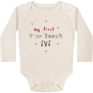 Kerst Romper My First New Year's Eve Wit - Baby's