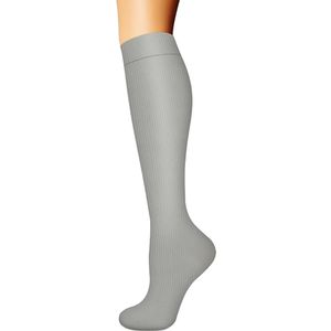 2 paar sportcompressiekousen - Unisex - 15-20 mmHg circulatiecompressiekousen - Medisch, hardlopen, sport, verpleging, reizen - S/M (aanbevolen maat 34-39)