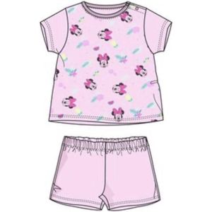 Disney Minnie Mouse Baby pyjama - roos - maat  12 maanden