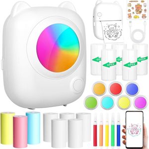 Mini Printer - Pocket Fotoprinter - Thermisch - Draadloos Voor Mobiel