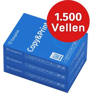 Easyprint Printerpapier kopieerpapier 1500 vellen 3 x 500 A4 premium wit PEFC-gecertificeerd