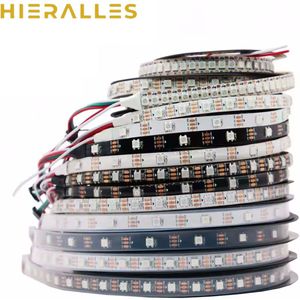 5 Meter Individueel Adresseerbare LED Strip WS2812B 60 LEDs per meter RGB LED-strip DC5V - IP30