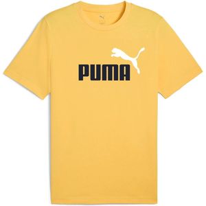 Puma - T-shirt - Heren - Effen - Korte Mouwen - Groot Logo