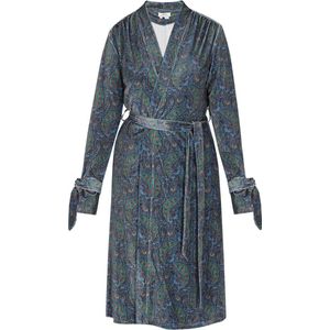 usha FESTIVAL Kimono  blauw / opaal / cyaan blauw / karamel