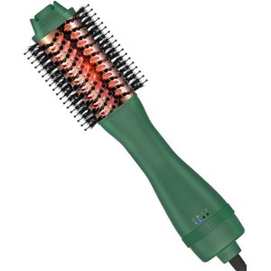 Roterende Fohnborstel - Roterende Krulborstel - Roterende Fohnborstel Voor Korthaar - Roterende Heteluchtborstel - Roterende+Fohnborstels - Groen