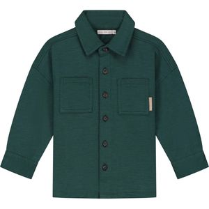 Kids Gallery baby blouse - Jongens - Dark Bottle Green - Maat 56