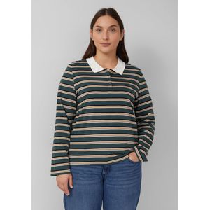 s.Oliver - Shirt - Gemengde Kleuren - Gestreept - Lange Mouw