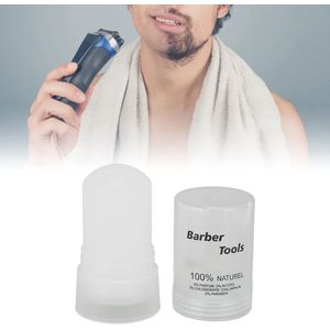 Aftershave Alum Stick - Scratch Resistant Alum Stone Bar - Men Home Portable Travel Stick - Soothing After Shave - Voor Scheermessen - Scheerzorg 100g