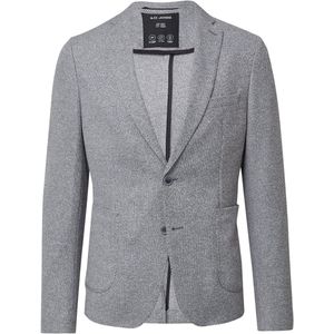 s.Oliver BLACK LABEL - Slim-Fit Blazer - Gemêleerd - Superstretch Stof