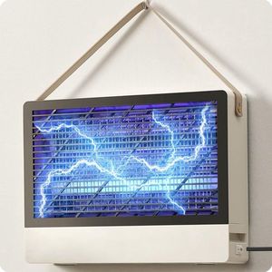 Vliegenvanger Fly Trap Mosquito Killer Insectenlamp Elektrische Vliegenlamp Bug Zapper Indoor met 2 Vervangingslampen - strak design