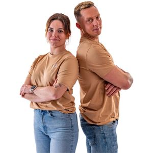 Proma Sports - Everyday Shirt - Mokka - XXS - Unisex - Regular Fit - Fitness - Teamsports - Esports - Loungewear