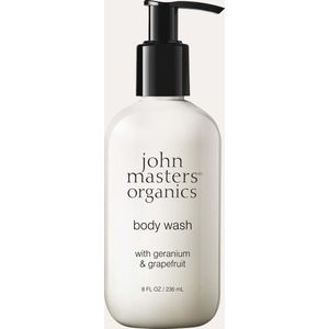 John Masters Organics - Jmo Geranium & Grapefruit - Bodywash - 236 ml