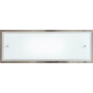 Linea Verdace - Wandlamp Abano Recta Gr.3XG9-40W - Nikkel mat