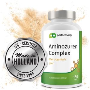 Organisch Ijzer Met Aminozuren - 150 Capsules - PerfectBody.nl